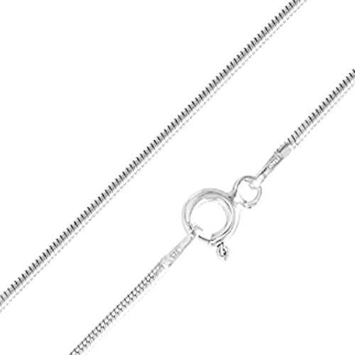 Sterling Silver Round Snake Chain